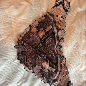 Victoria Secret The Ruffle Cheeky Bikini Bottoms